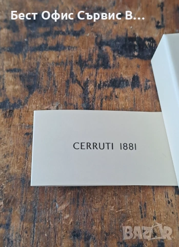 химикалка Cerruti 1881 Черути Oxford черен мат метална, снимка 11 - Ученически пособия, канцеларски материали - 53336671