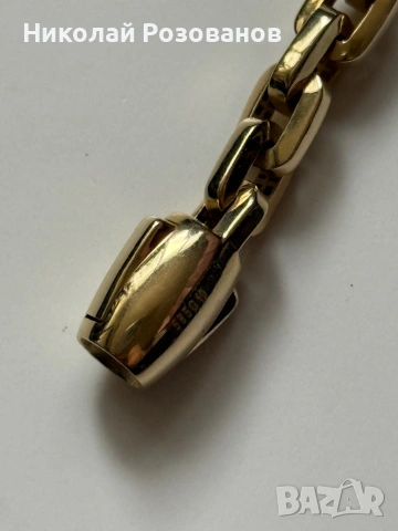 Мъжка златна гривна НОВА, снимка 4 - Гривни - 54192872