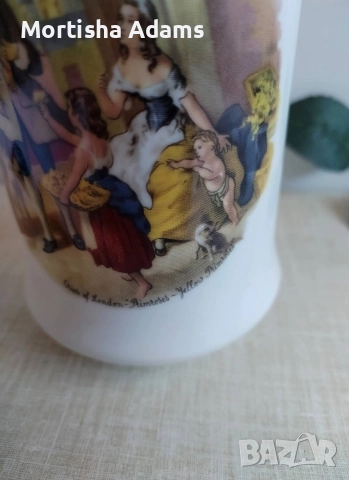 Английска чаша- костен порцелан , снимка 6 - Чаши - 52788061