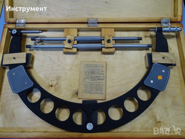 микрометър MK 400-500mm micrometer, снимка 6 - Други инструменти - 39950237