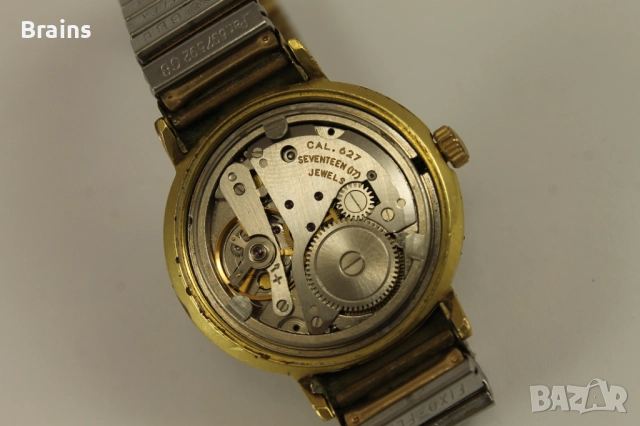 1970's INGERSOLL Позлатен Английски Часовник, снимка 9 - Мъжки - 52141950