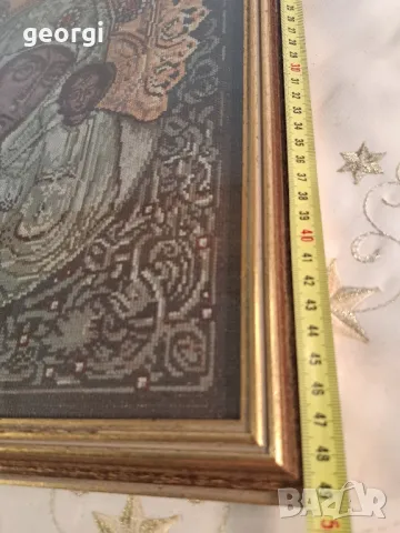 гоблен Казанската Мадона , снимка 8 - Гоблени - 49663634