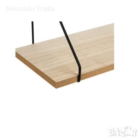 Декоративен рафт Mercado Trade, За стена, 1бр., Бежов, снимка 4 - Декорация за дома - 48855157