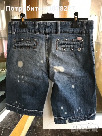 Бутикови дънкови панталони KLIXS JEANS , снимка 2 - Къси панталони и бермуди - 38495837