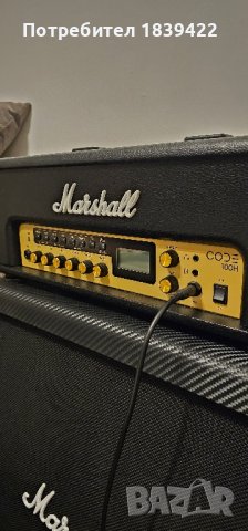Marshall Code 100H + Китарен кабинет, снимка 5 - Китари - 41947478