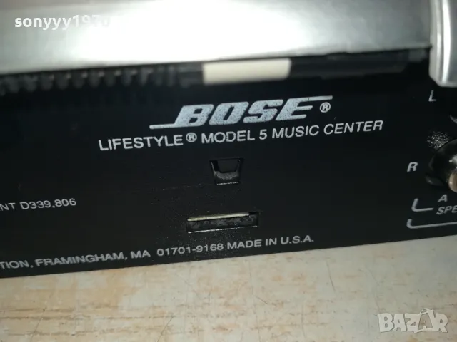 BOSE LIFESTYLE MODEL 5 MUSIC CENTER 2411241750, снимка 14 - Ресийвъри, усилватели, смесителни пултове - 48089711