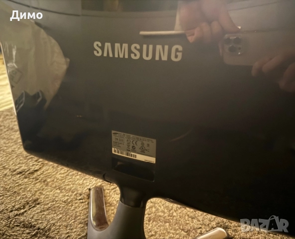 Samsung  – 22” Full HD монитор в отлично състояние, снимка 4 - Монитори - 52466024