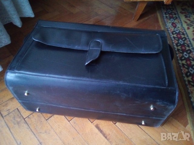 Кожена чанта куфар с код, снимка 4 - Куфари - 31267274