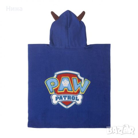 Пончо Paw Patrol / Пес Патрул , снимка 4 - Хавлии и халати - 40336685
