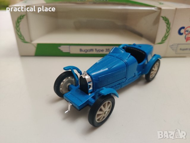 Метална количка Bugatti type 35 Corgi 1:43