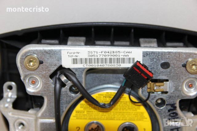 Airbag волан Ford Mondeo MK3 (2000-2007г.) 3S71-F042B85-CAW / 3S71F042B85CAW, снимка 3 - Части - 42442373