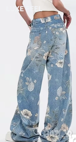 💎Дамски Дънки S-XL , снимка 2 - Дънки - 54336261