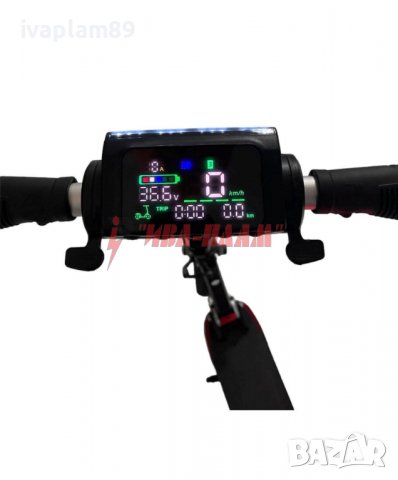 Електрическа тротинетка 8“ гуми-36V,500w,4 aH +Амортисьори+Bluetooth-модел 2025г, снимка 12 - Мотоциклети и мототехника - 40213604