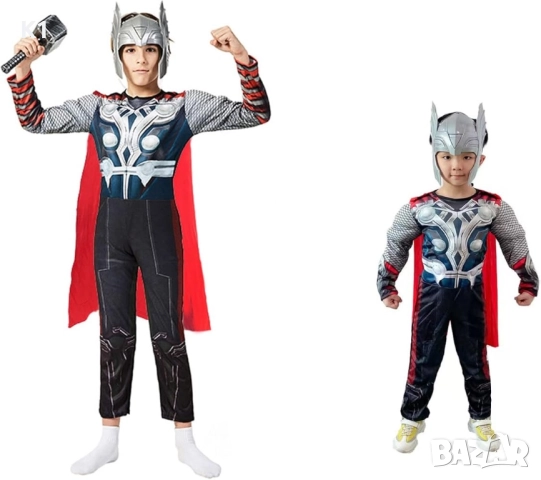 Детски Костюм на Тор и чук на Тор, Thor, снимка 3 - Образователни игри - 52339924