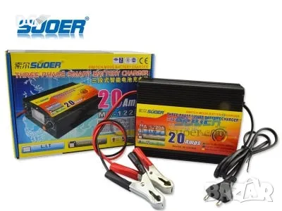 ЗАРЯДНО ЗА АКУМУЛАТОР ИМПУЛСНО MA-1220A 220VAC 12VDC 20A