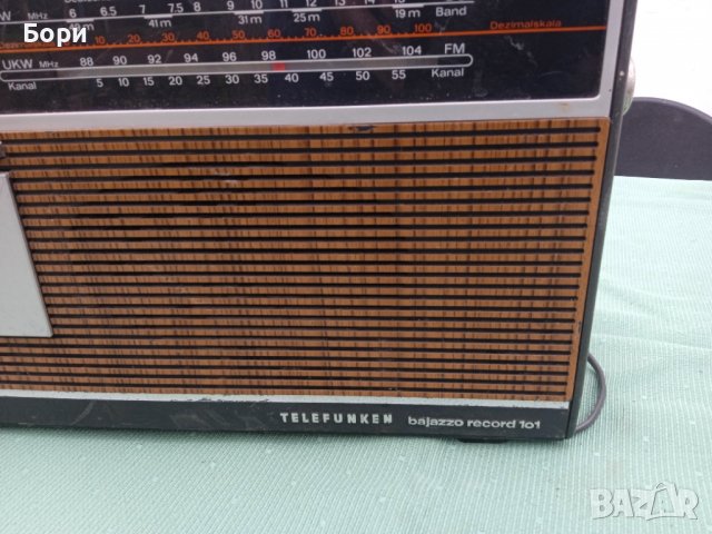 TELEFUNKEN  Bajazzo  record 101  Радио касетофон 1973г, снимка 6 - Радиокасетофони, транзистори - 36635082