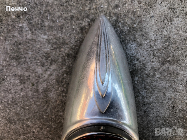 стар вело - мото стоп - ретро, снимка 3 - Антикварни и старинни предмети - 48478164