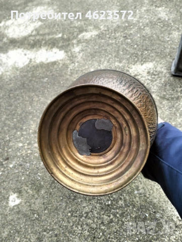 Стар меден съд кана, снимка 6 - Антикварни и старинни предмети - 54109933