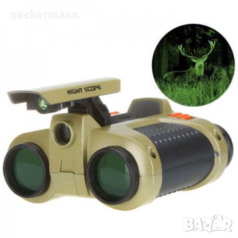 Детски бинокъл с нощно виждане 4x30, снимка 1 - Оборудване и аксесоари за оръжия - 30332623
