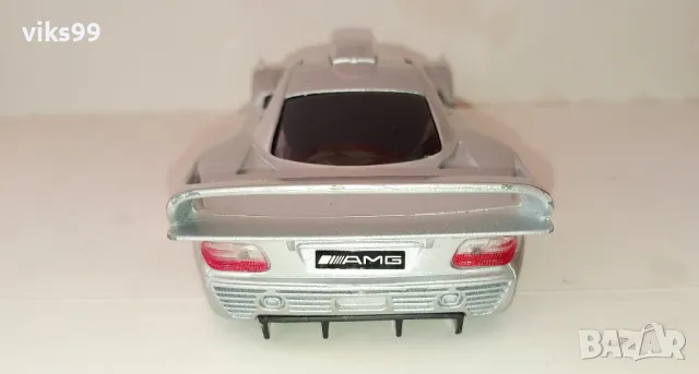 Mercedes Benz CLK-GTR Street Version MAISTO 1:26, снимка 3 - Колекции - 48812930