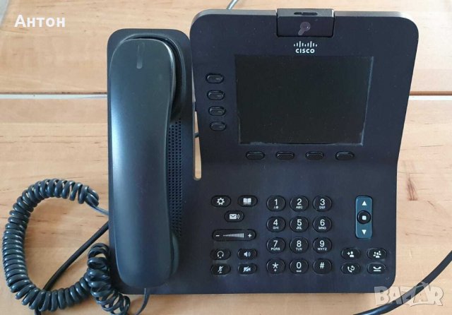 Cisco IP video телефон 8941, 8945, снимка 4 - Стационарни телефони и факсове - 32046445
