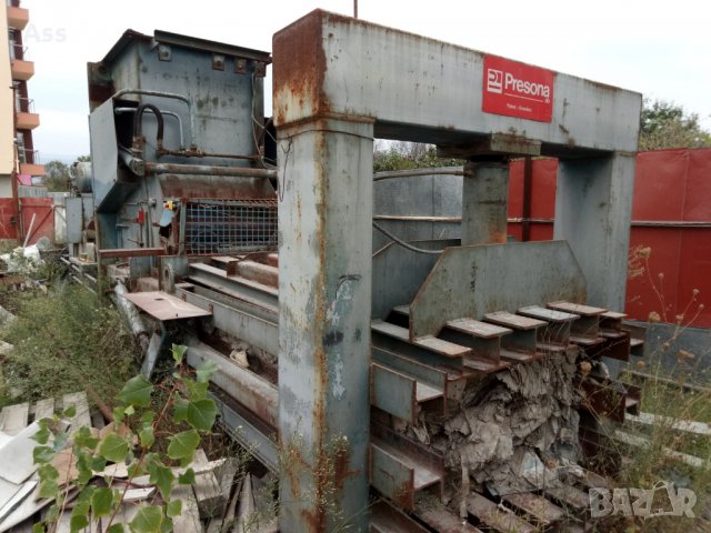 Автоматична хидравливлична преса за отпадъци PRESONA LP 40 VH, снимка 2 - Други машини и части - 29361548