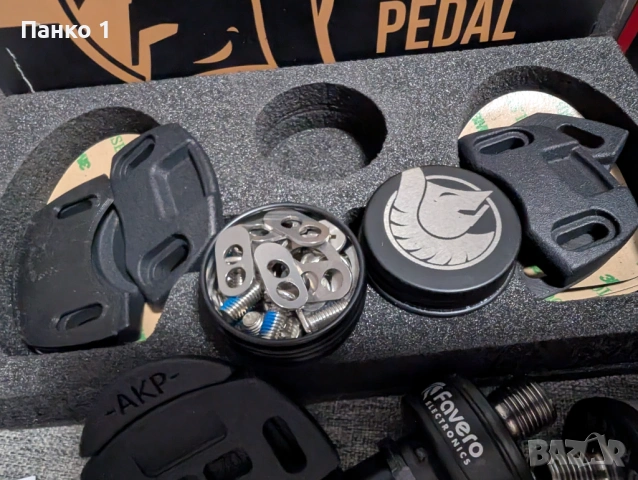 Power Meter Favero Assioma Duo Shi + Аеро  Patro TT24PWH Педали, снимка 5 - Велосипеди - 53889078