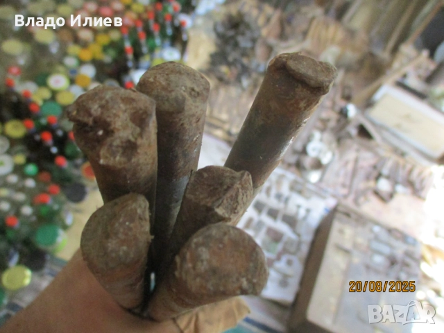 Метални пръчки /пръти/ 6 броя, снимка 5 - Железария - 37809212