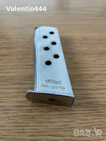 Пълнител за "ВАЛТЕР ППК", кал 7,65мм, снимка 4 - Бойно оръжие - 53437235