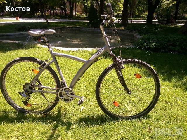 Алуминиев Велосипед  "Btwin Original-5" - 28 ", снимка 3 - Велосипеди - 36749419