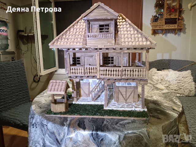Дървена Къща, декорация, снимка 5 - Декорация за дома - 44228680