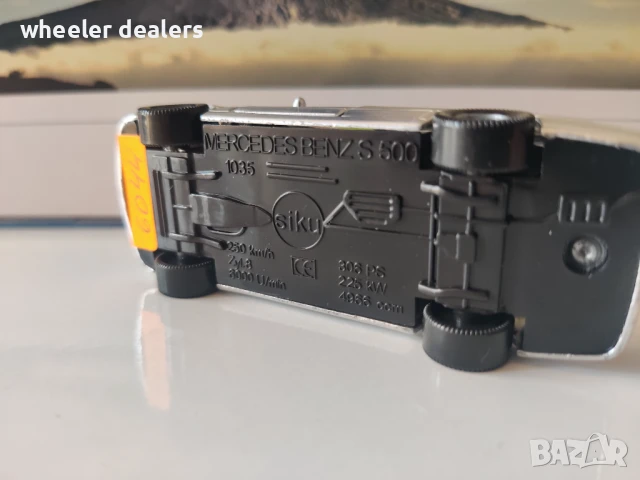 Метална количка Mercedes Benz S 500 Siku мащаб 1:55, снимка 10 - Колекции - 50842792