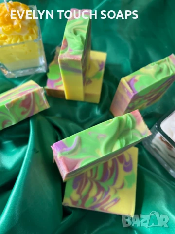 натурален ръчно изработен сапун Нощна гора Нощна го, снимка 2 - Козметика за тяло - 51104795