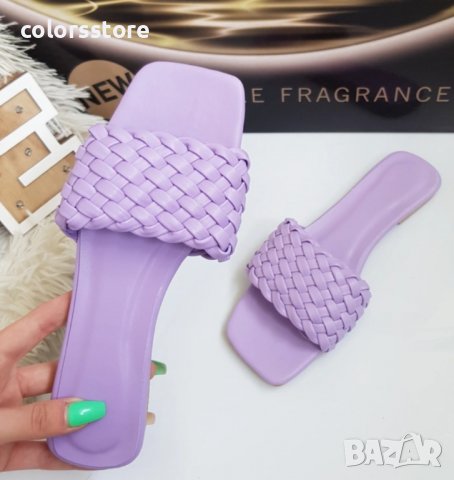 Равни чехли - светлолилави - 465