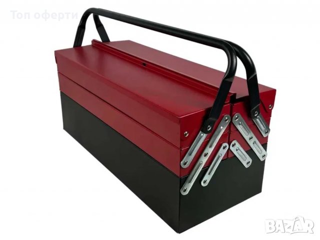Метален куфар с инструменти 85ч. KraftWelle, снимка 4 - Други инструменти - 40073656