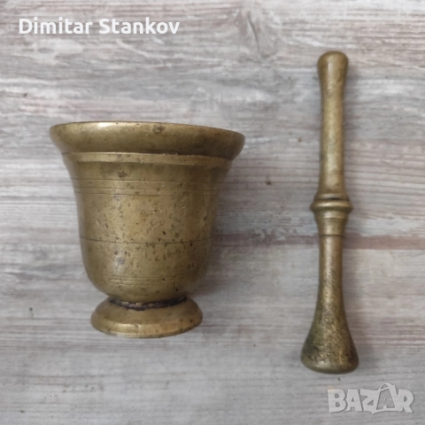 Старо бронзово хаванче , снимка 4 - Антикварни и старинни предмети - 56434719