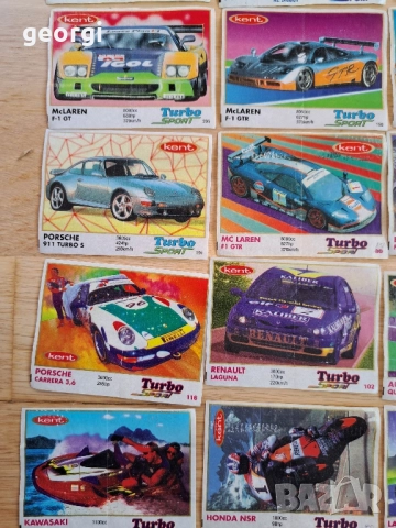 картинки от дъвки Turbo sport   30/6, снимка 5 - Колекции - 52799535