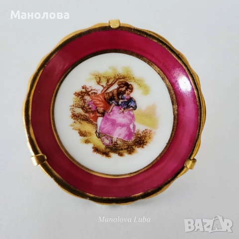 Порцелан Limoges, снимка 5 - Други ценни предмети - 52058887