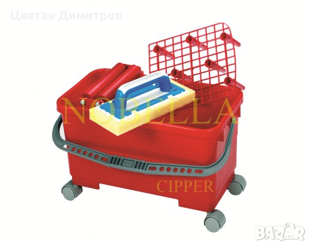 Кофа комплект с гъба за измиване и почистване след фугиранe, снимка 3 - Други инструменти - 32129399