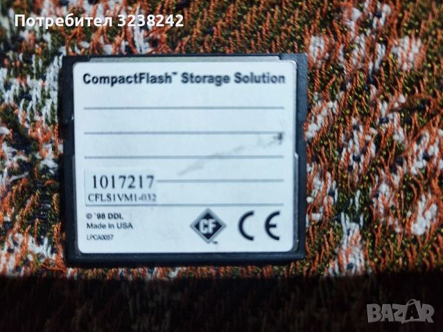 32mb efilm compactflash, снимка 2 - Чанти, стативи, аксесоари - 52584902