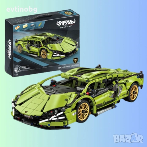 Конструктор, 1280 части, снимка 5 - Конструктори - 54066276