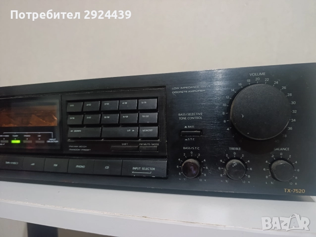 ONKYO TX 7520, снимка 4 - Ресийвъри, усилватели, смесителни пултове - 52642564