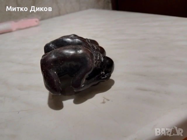  Фигурка „Три мъдри маймуни“ не вижда-не чува-не говори) полирезин.  , снимка 2 - Декорация за дома - 53962380