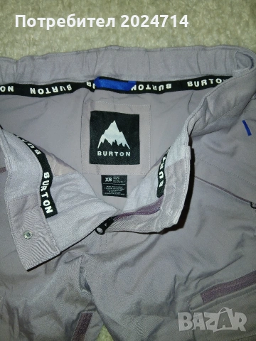 Сноуборд ски панталон Burton XS, снимка 3 - Зимни спортове - 53054116
