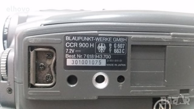 Камера Blaupunkt CCR 900H, снимка 3 - Камери - 29470464