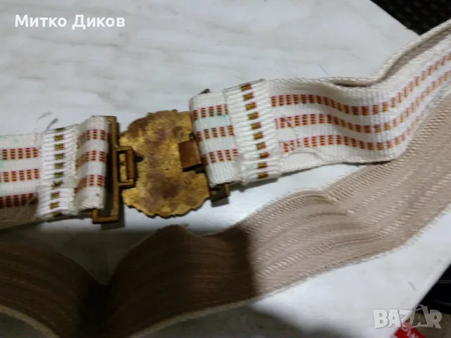 Параден офицерски колан от соца нов, снимка 2 - Антикварни и старинни предмети - 55954182