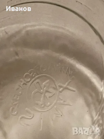 Стъклен сервиз с маркировка, снимка 7 - Сервизи - 47727470