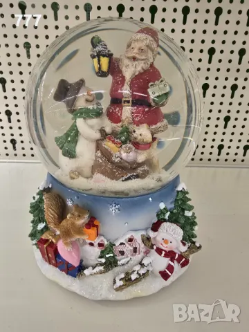 Коледни музикални преспапиета Дядо Коледа , снимка 3 - Декорация за дома - 48248523