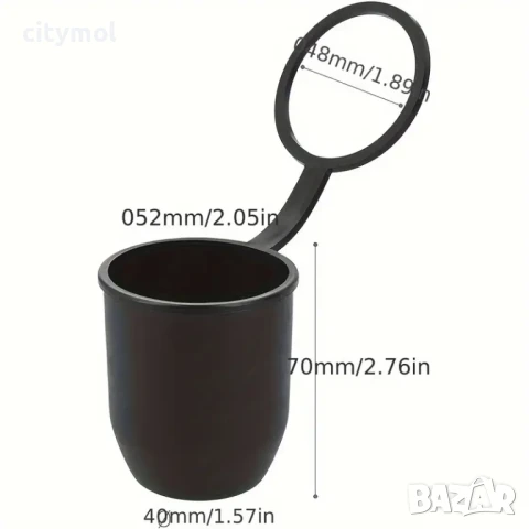 Капачка за теглич, със закрепващо ухо против изгубване, снимка 2 - Аксесоари и консумативи - 50562011