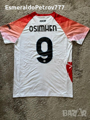 Мъжка футболна тениска Наполи, снимка 3 - Спортни дрехи, екипи - 54157261